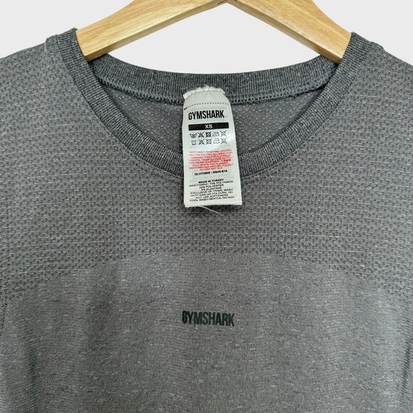 Gymshark Fitness Tank Top | XS | Gray Sleeveless Crewneck Sporty Gym Shirt - Picture 3 of 7